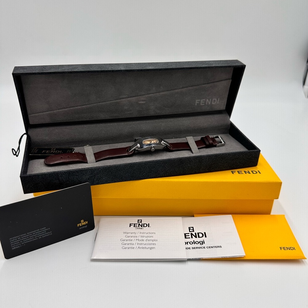 Fendi Orologi Ladies Leather Watch 3400l